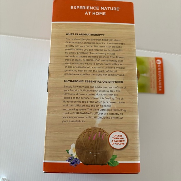 Gurunanda The Mini Tree Ultrasonic Essential Oil Diffuser with 3 Essential Oils - Picture 4 of 14